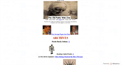 Desktop Screenshot of oldpunks.com